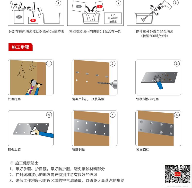 包钢金华粘钢加固施工过程